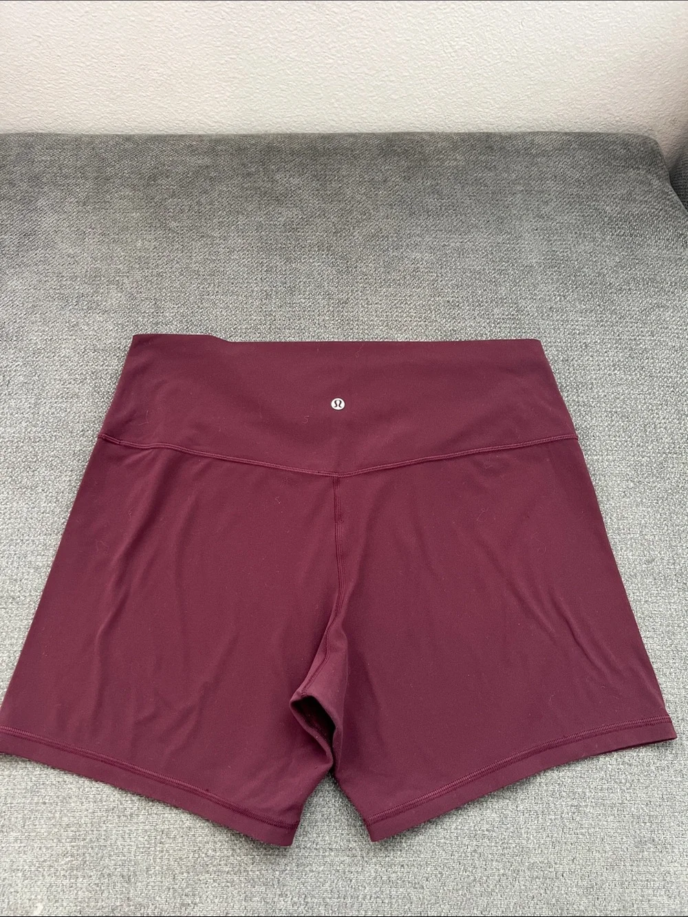 lululemon athletica Deep Maroon High-Rise Bike Shorts